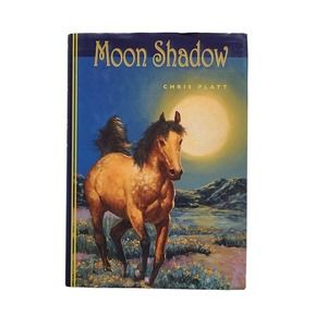5/$12 Kids Horse Book Moon Shadow Platt Middle School Level Novel HC DJ Fiction